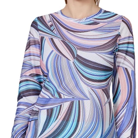 Sofibella Airflow Long Natura Sleeve Tennis Top - Size Medium - New with… - Picture 2 of 5